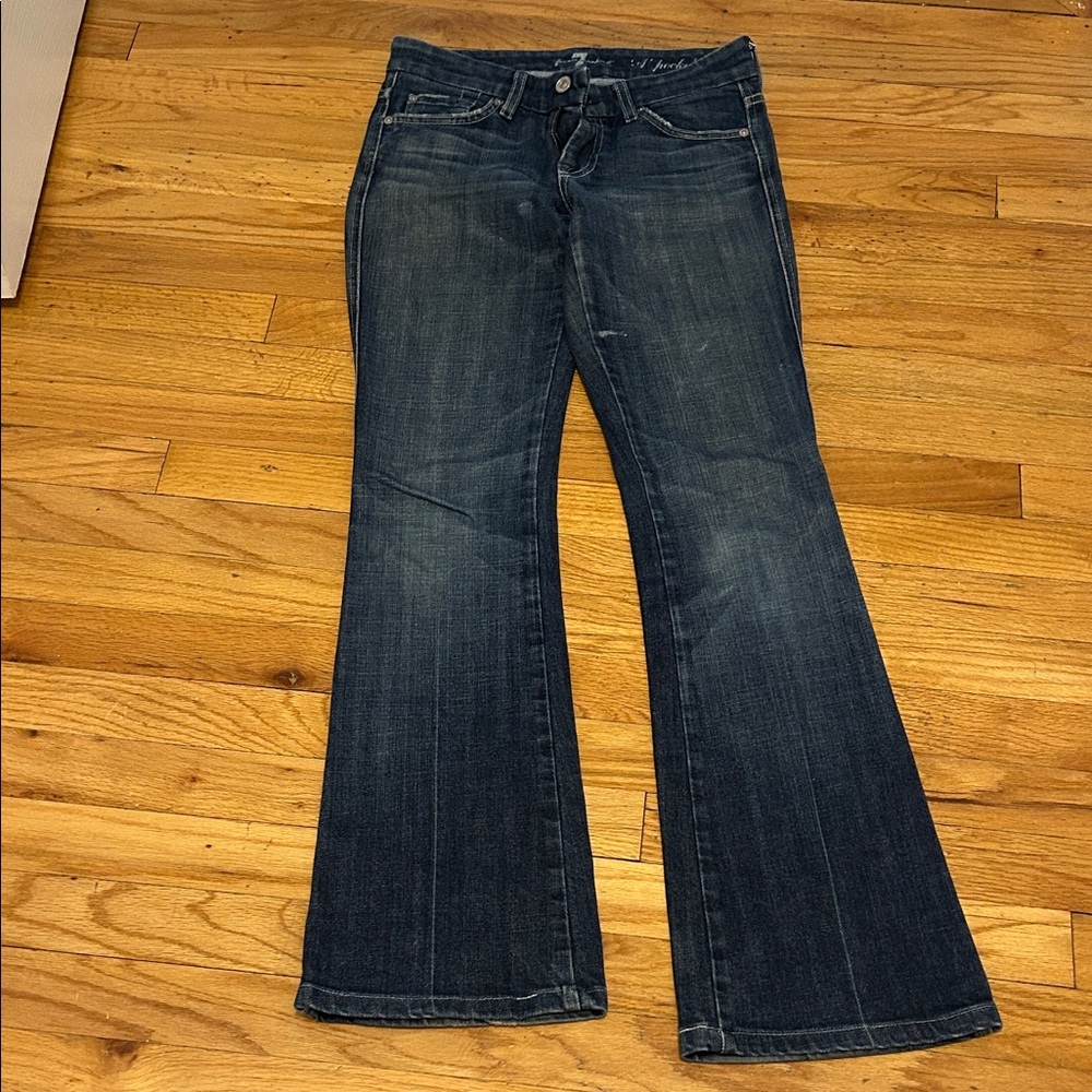 7 For All Man Kind Women's Blue Jeans